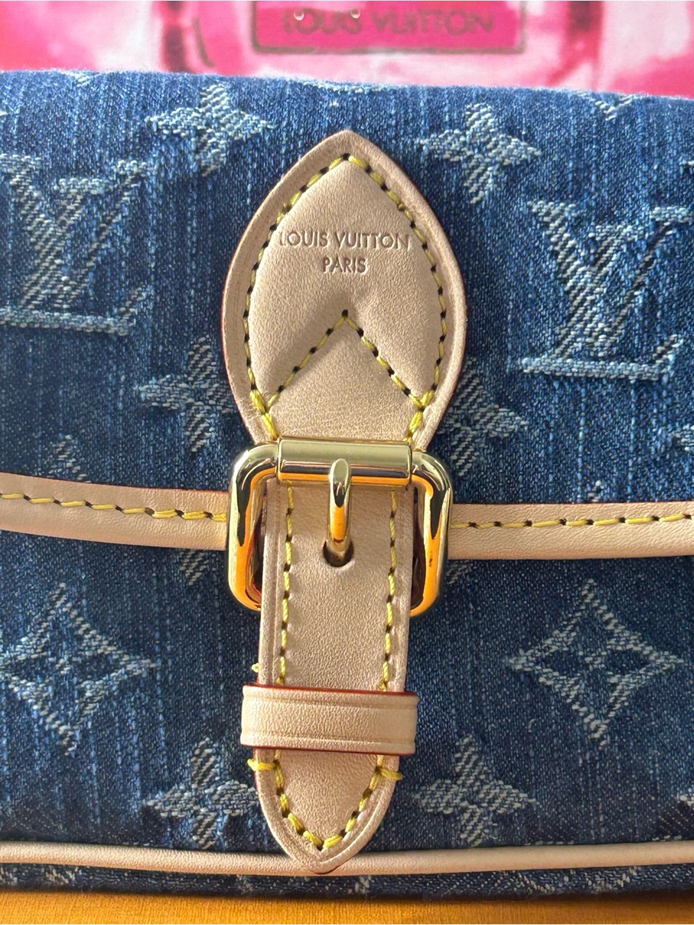 Louis Vuitton NWT Denim Nano Diane M27700 - Picture 7 of 15